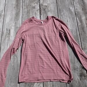 Lululemon Breeze By Train Mesh Long sleeve Running Shirt - Women's - Size 6